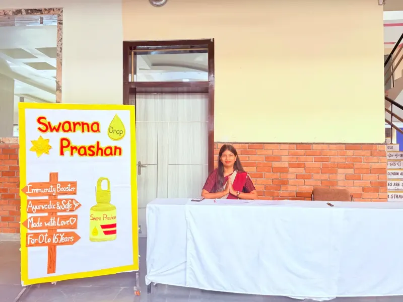 Swarn Prashan immunity-booster wellness initiative